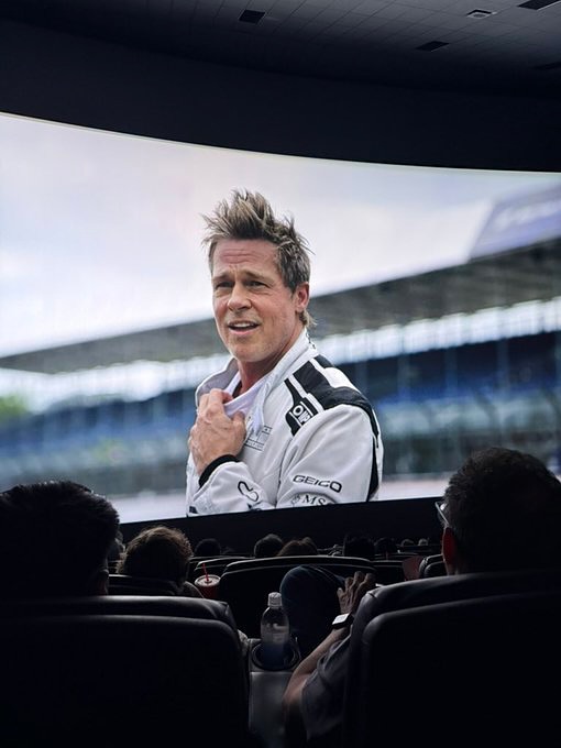 أبو ظبي شريك أساسي في إنتاج فيلم براد بيت الجديد - مصدر الصورة: حساب F1 Movie على إنستغرام