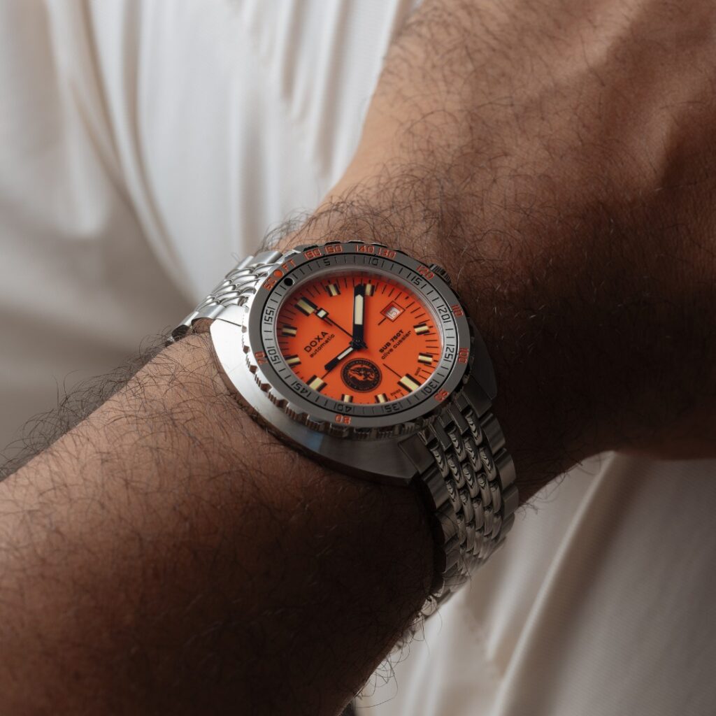 94 نسخة فقط: إصدار DOXA يُخلّد إرث كسلر ويدعم استكشاف أعماق البحار – مصدر الصورة: حساب DOXA على إنستغرام